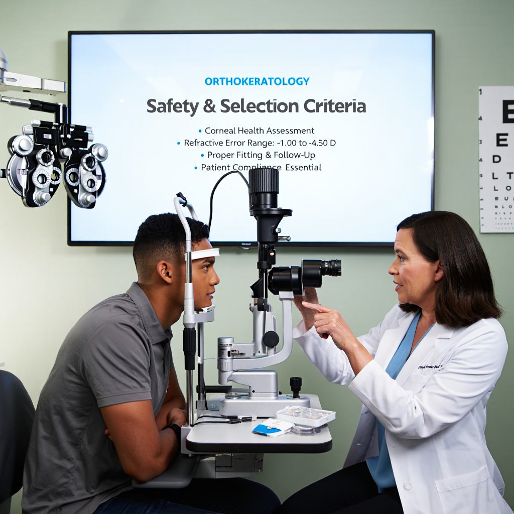 Ночные линзы для коррекции зрения: принципы ортокератологии, безопасность и критерии подбора